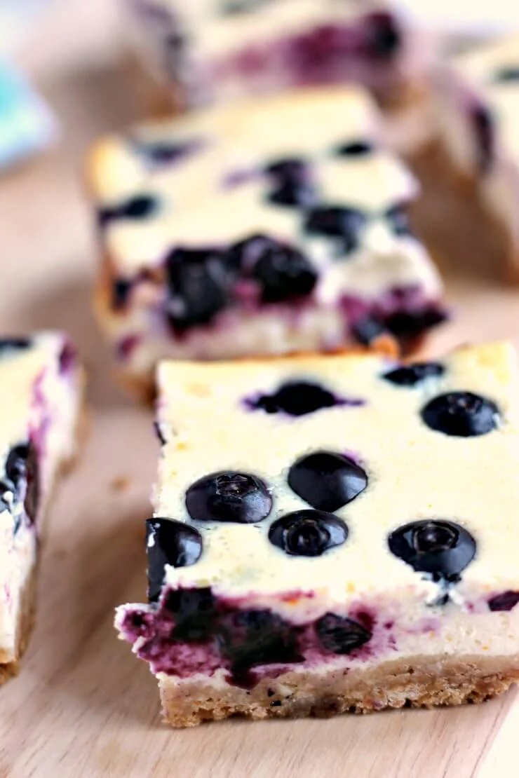 Blueberry Cheesecake Bars