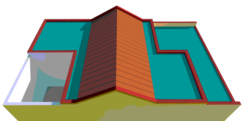 Merancang Desain Atap Rumah  KPR  BTN Type 21 Blog 
