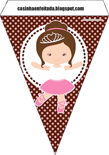 Beautiful Ballerina: Free Printable Party Mini Kit.