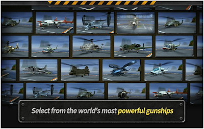 GUNSHIP BATTLE : Helicopter 3D Android app for free download images