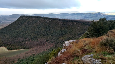 Peña Arrastrada vista desde la cima