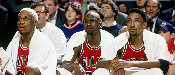 Chicago Bulls 1995-1996  Solo Triples - Web de opinion NBA