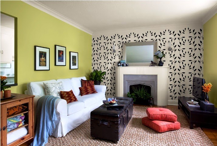 Paint Color Ideas for Living Room Accent Wall