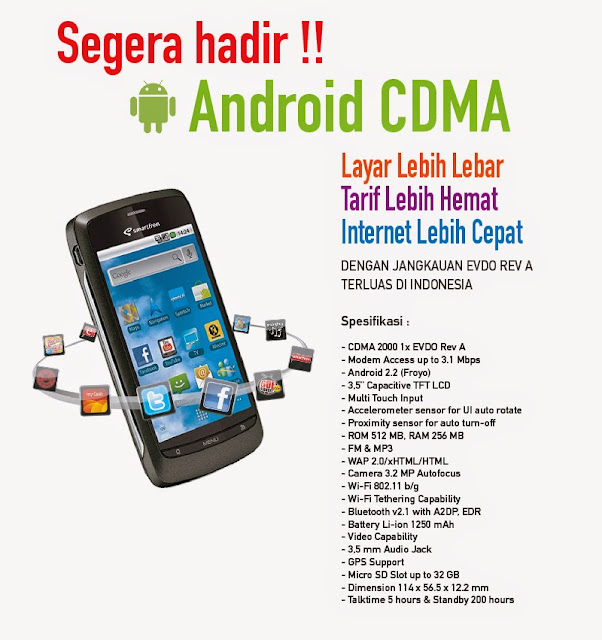 Smartfren Android CDMA