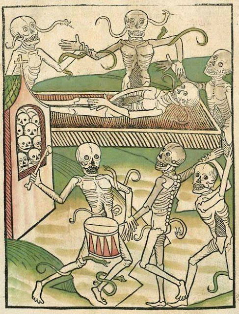 Heidelberger Totentanz (autore sconosciuto, stampato da Heinrich Knoblochtzer in 1488)