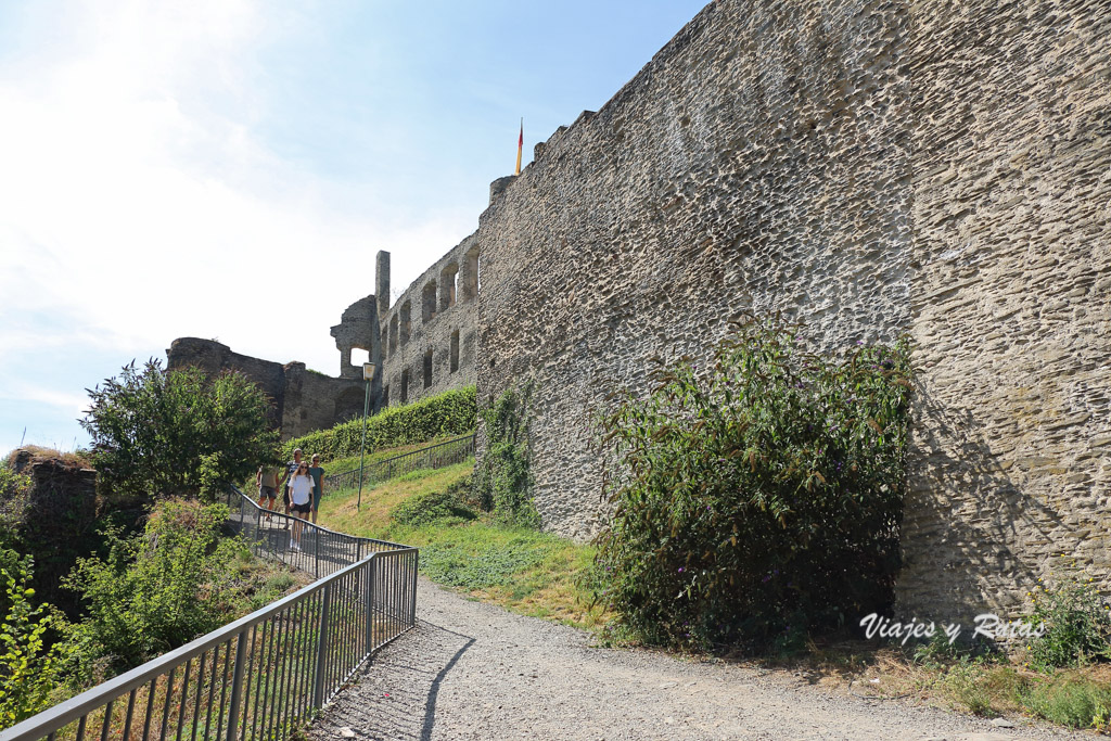 Subida al Castillo de Metternich de Beilstein