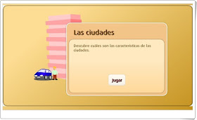 "Las ciudades" (Poblaciones de 3º y 4º de Primaria). Librosvivos S.M.