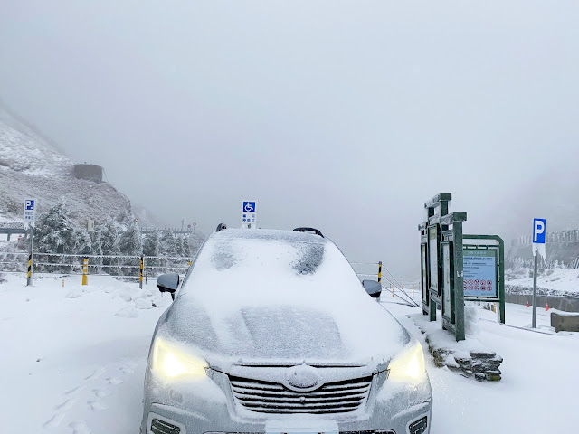 合歡山賞雪