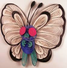 paper quilling cartoon characters