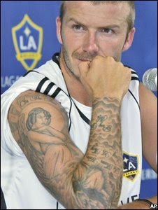 David Beckhamchildren on David Beckham Tattoos   Celeberty