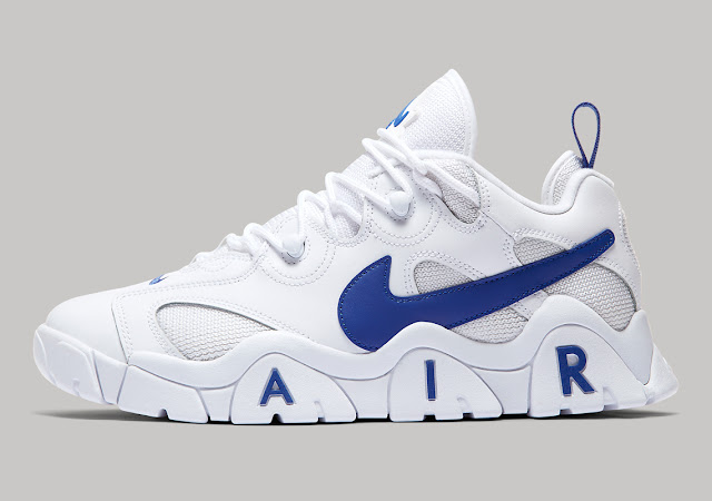 Swag Craze: First Look: Nike Air Barrage Low - White/Blue