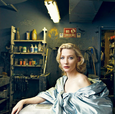 Cate Blanchett gets the Annie Leibovitz treatment in the February 2009 issue