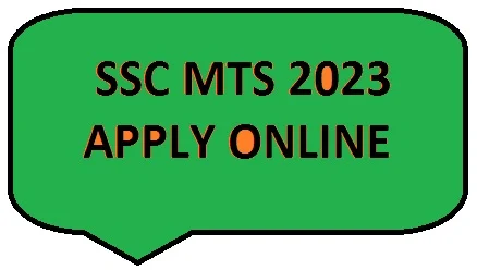 SSC MTS 2023 APPLY ONLINE