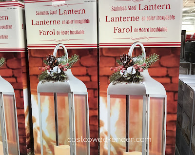 Light the night with the Stainless Steel Lantern