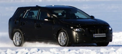 Volvo Spy shots new wagon 