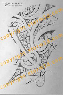 ribcage tattoos maori style design tribal