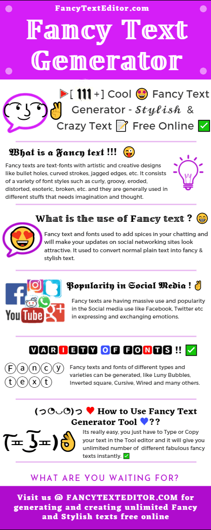 Fancy Text Generator