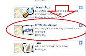 Add social network widget in blogger. OeetBlog