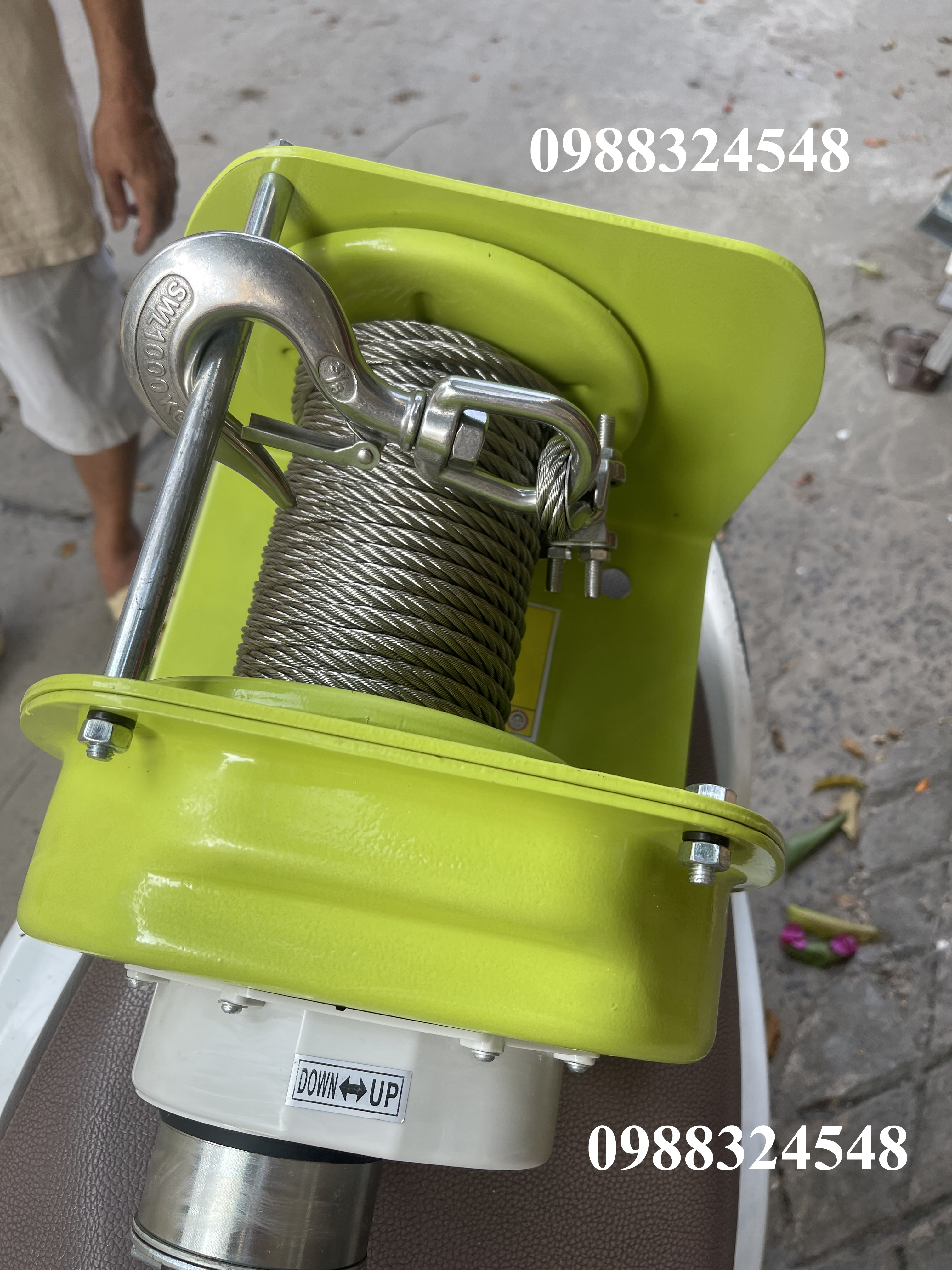 Tời quay tay Riken 1 tấn PNW-1000 / PNW-1000 Riken Hand Winch