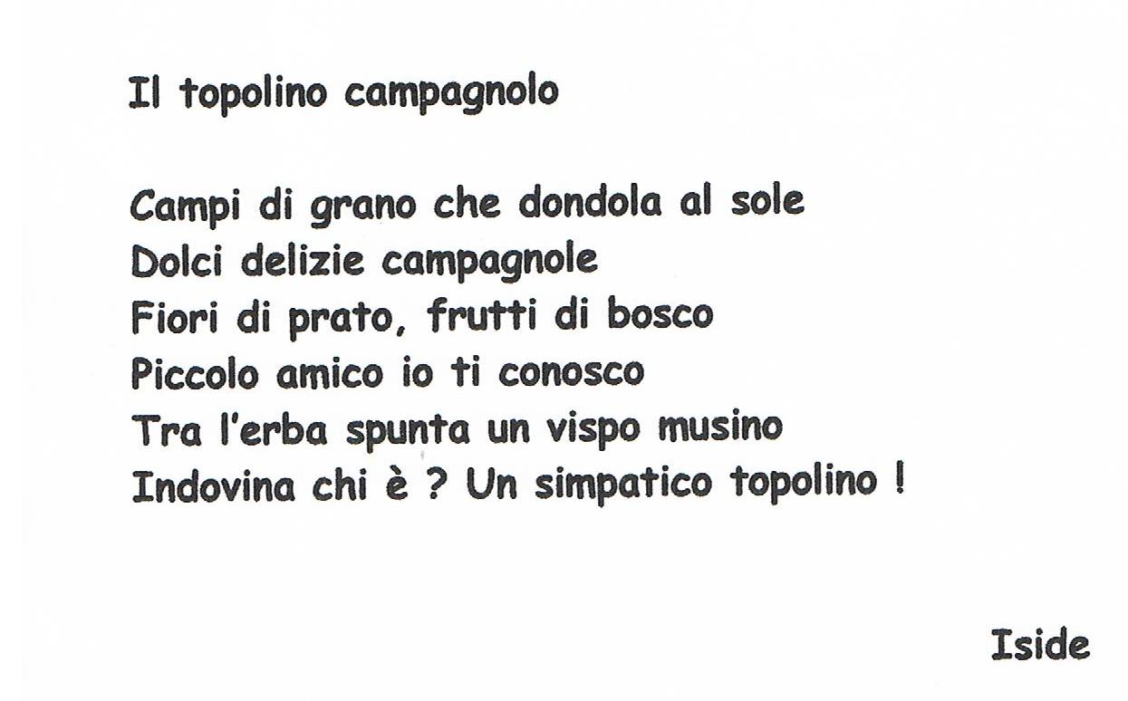 pics Frasi In Rima Con Ermanno filastrocche a rima baciata