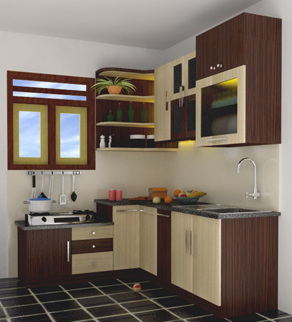 55 Desain Dapur Mungil Cantik dan Bergaya Modern Untuk 