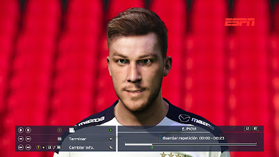 PES 2021 Faces Lucas Piovi by Diegotatoosparapes