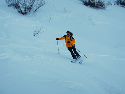 Ski de rando saint gervais-Megève Manu RUIZ