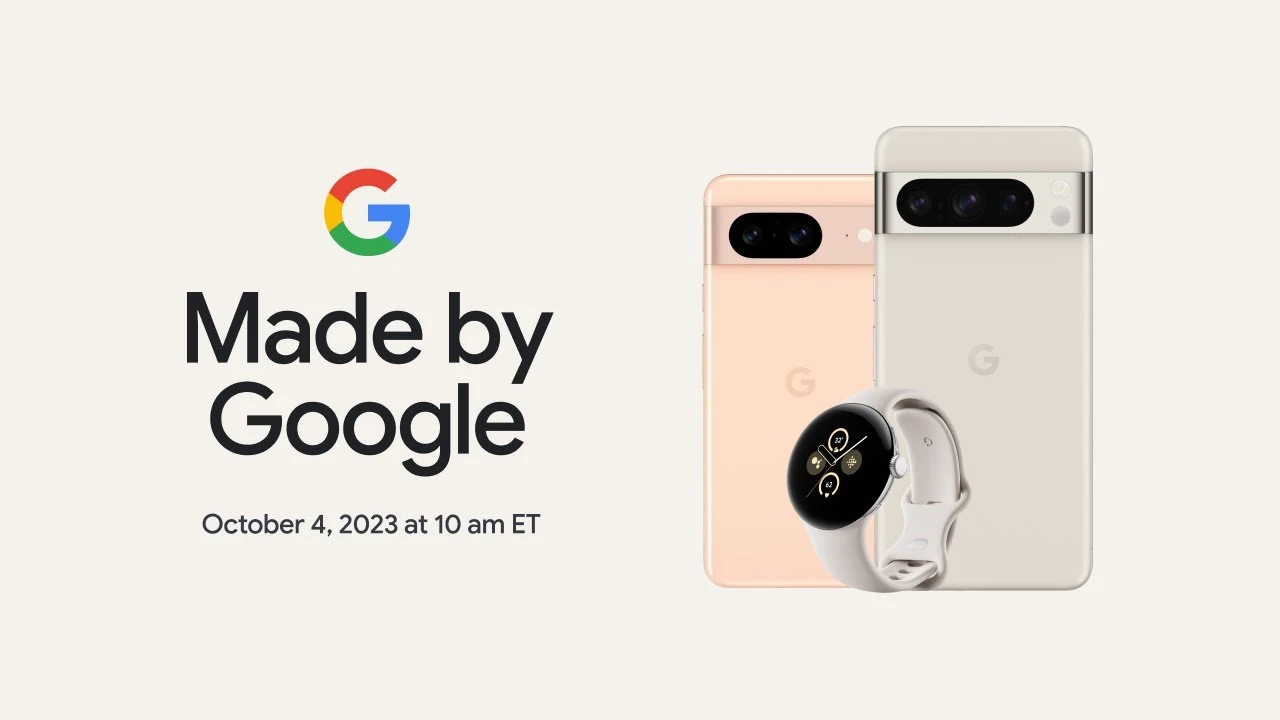 Guarda in diretta il lancio dei nuovi smartphone e smartwatch Google