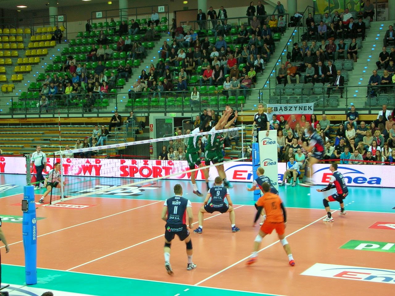 mecz, siatkówka, zaksa, indykpol, trybuny