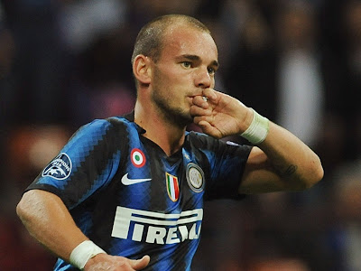Wesley Sneijder Inter Milan Football Player