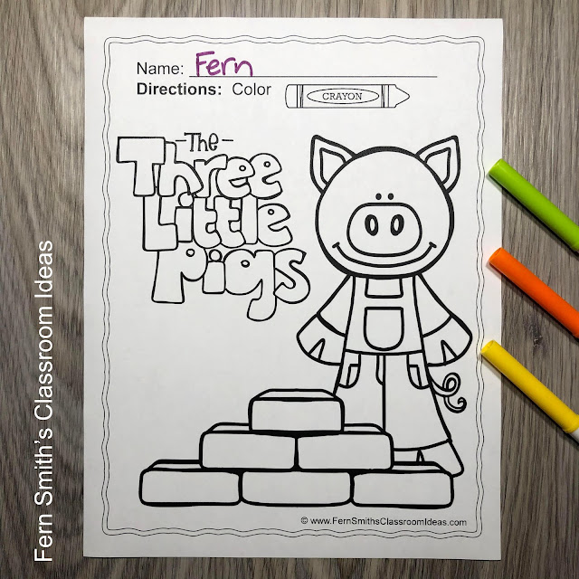 Download These Fairy Tales Coloring Book Pages Today!