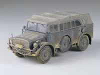 Tamiya 1/35 HORCH 4x4 TYPE 1a (35052) English Color Guide & Paint Conversion Chart　