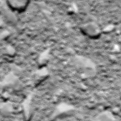 A ultima imagem da Rosetta