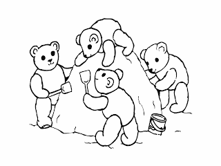 coloring pages free, bear coloring pages