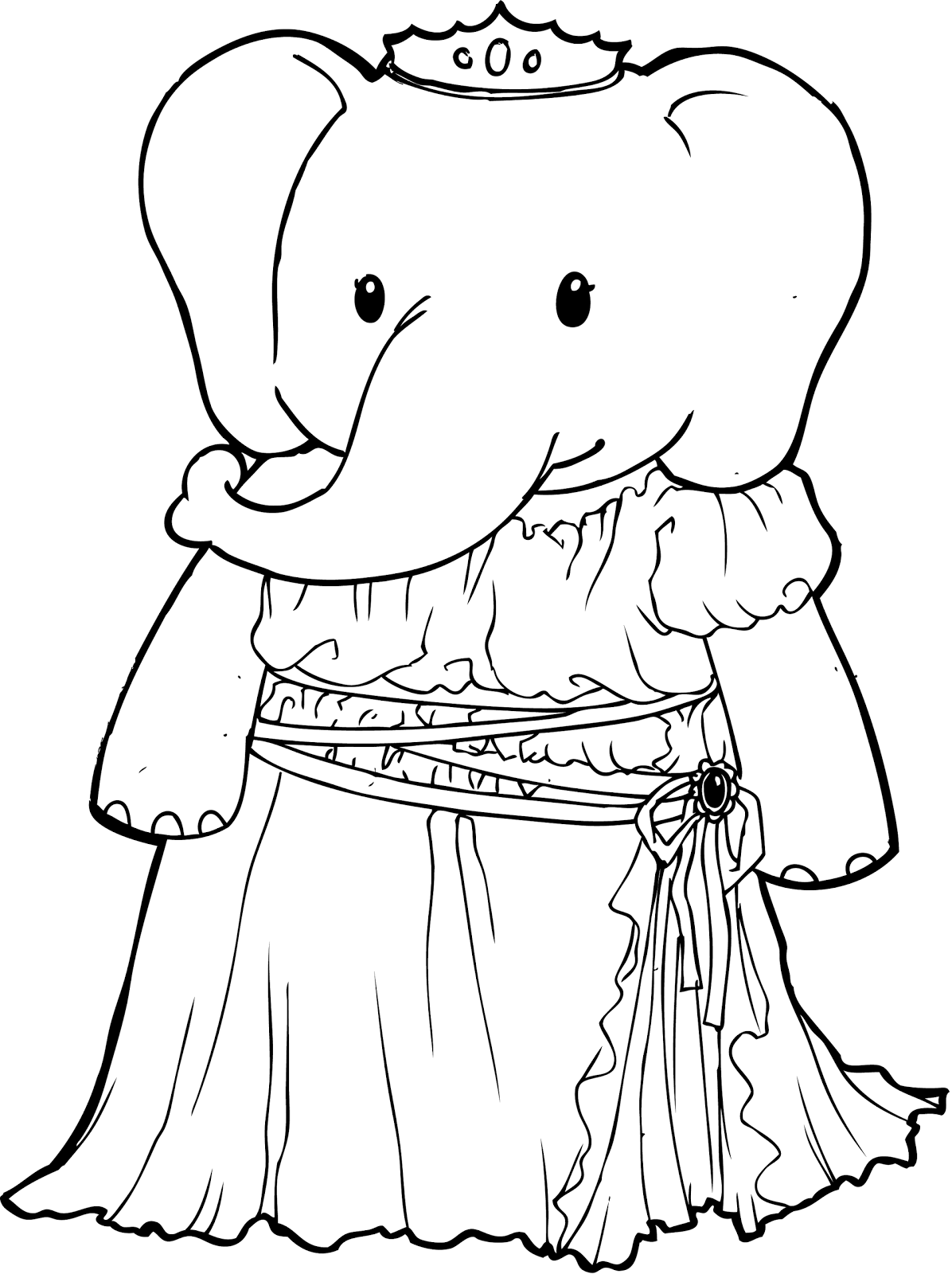 Download PRINCESS COLORING PAGES