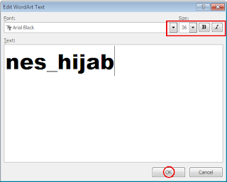 Cara Membuat Word Art atau Tulisan 3D di Ms Word 2007