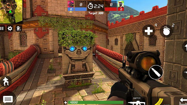 تحميل لعبه MaskGun لعبة إطلاق الأسلحة FPS للاندرويد والايفون