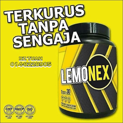 lemonex jus bakar lemak kawal berat badan