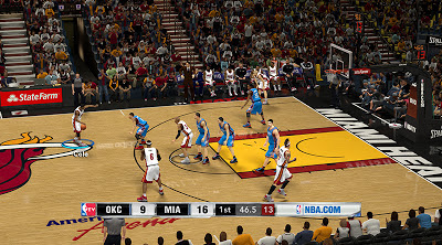 NBA 2K13 NBA TV Scoreboard Mod