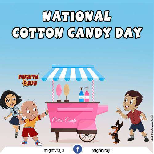 National Cotton Candy Day Wishes Sweet Images