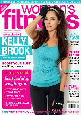 Kelly Brook Women's Fitness Photoshoot