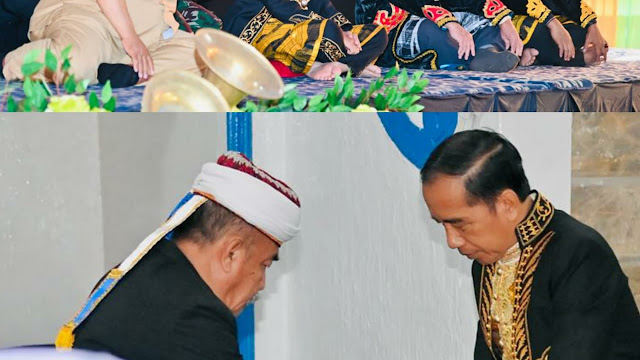 Awali Kunker, Presiden Ikuti Prosesi Penyematan Gelar Kesultanan Buton