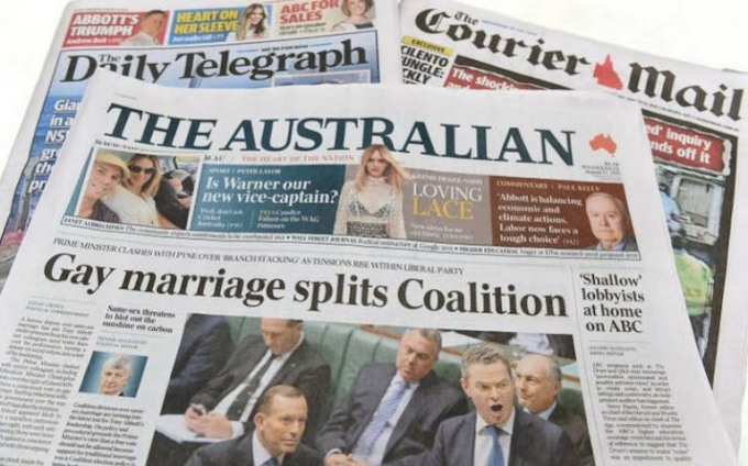 Decenas de periódicos australianos cesarán ediciones impresas