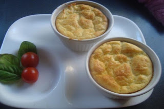 Souffle de Coliflor y Calabaza