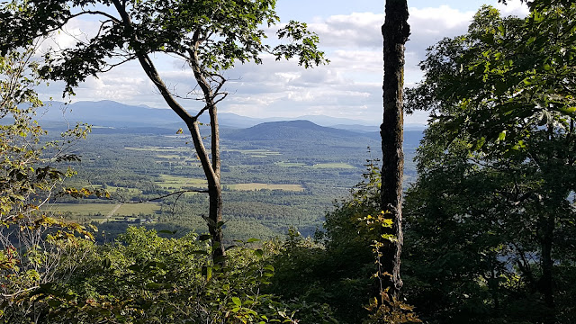 Vue à partir du sommet du mont Shefford