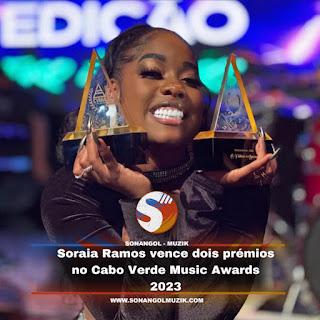 Soraia Ramos vence dois prémios no Cabo Verde Music Awards 2023