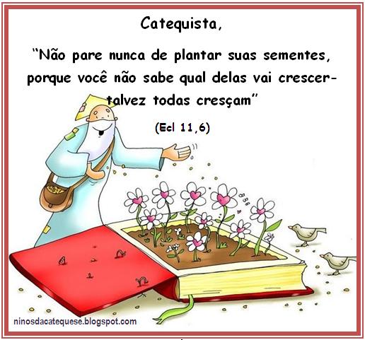 CATEQUESE INFANTIL: FELIZ DIA DO CATEQUISTA