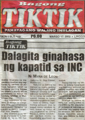 Iglesia Ni Cristo has THOUSANDS of convicted criminal members (robbers, rapists, murderers)