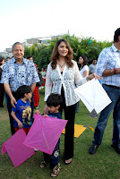 Madhuri Dixit at the Kite Festival