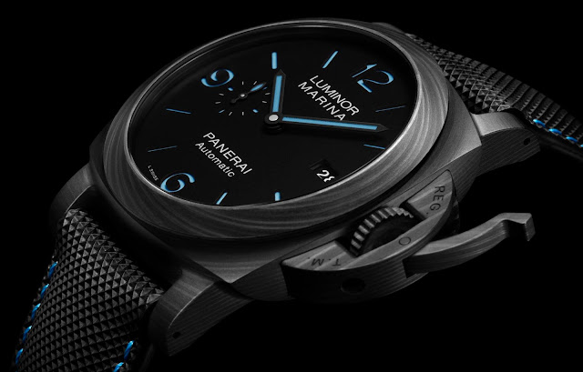 Panerai LUMINOR MARINA CARBOTECH™ Lumino 44mm watch replica PAM01661